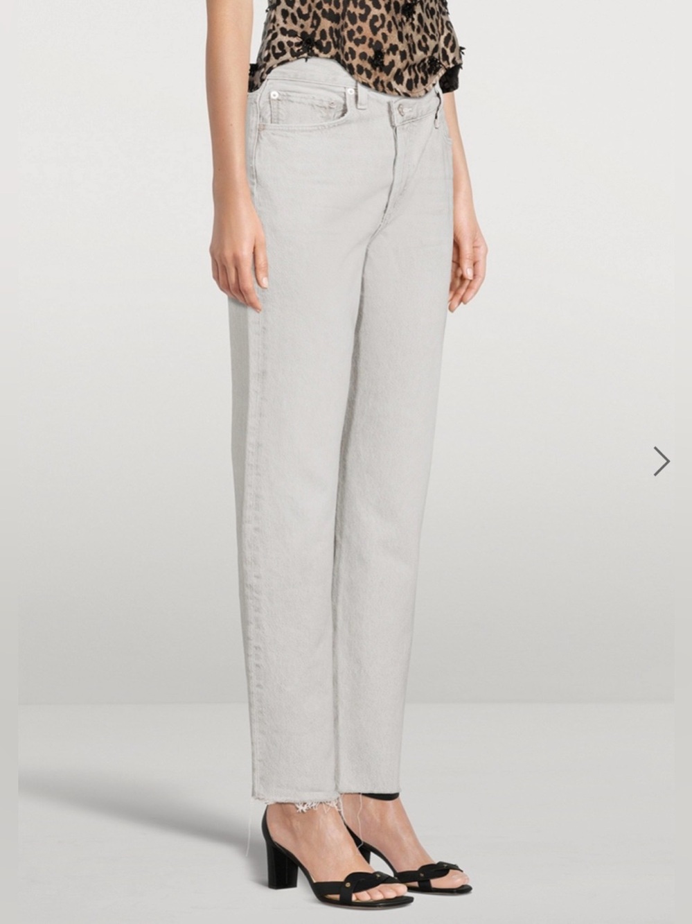 AGOLDE ($298) Criss-Cross Straight-Leg Jeans - Picture 5 of 10